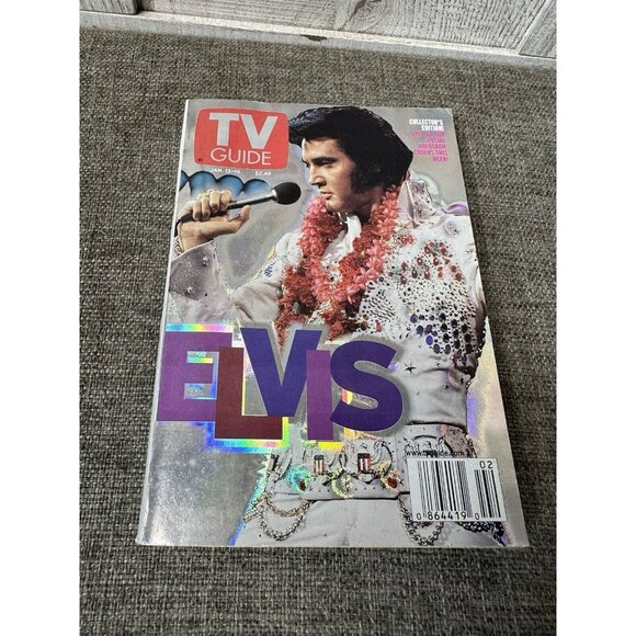 TV Guide Elvis Presley July 4-10 2004 December 5-11 2004 & Hologram Edition - Picture 10 of 11